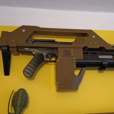 Giá Treo Tường Súng Phun M41a Trong Phim Aliens