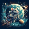 Hueforge "Mausonaut" - Chuột Phi Hành Gia - Thumbnail 1