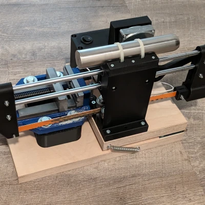 Cưa Sắt Máy (Power Hack Saw) Tự Chế