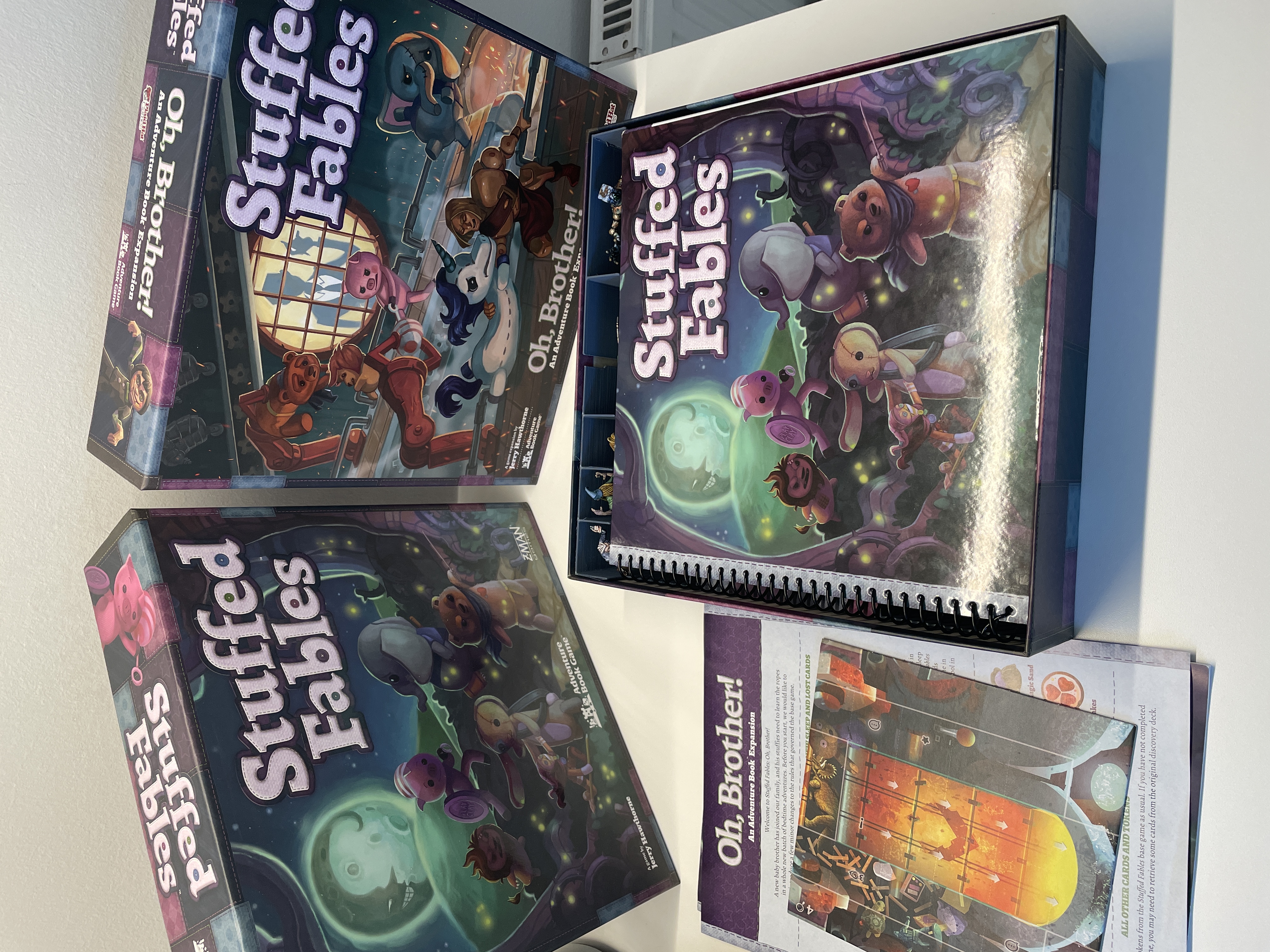 Hộp đựng Stuffed Fables và Oh, Brother - Sắp xếp gọn gàng