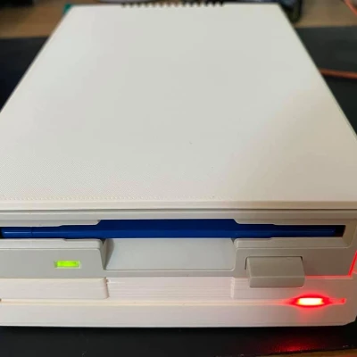 Vỏ Mini Greaseweazle v4.1, v4 & F1 Plus Có Chỗ Cho Ổ Đĩa Mềm 3.5"