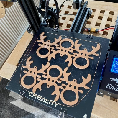 Tuần Lộc Lindor Trang Trí Giáng Sinh