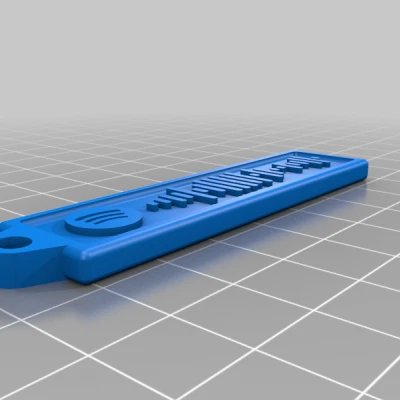 Móc chìa khóa Spotify Tùy chỉnh Phối lại