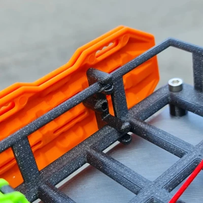 Bộ giữ bệ đỡ nóc xe kéo tỉ lệ 1/10