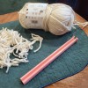 Dụng Cụ Cắt Sợi Vải Làm Thảm Móc Khóa (Sợi Dài 2.5 inch) - Thumbnail 1