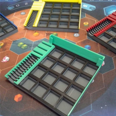 Khay Người Chơi Cho Board Game Terraforming Mars - The Dice Game