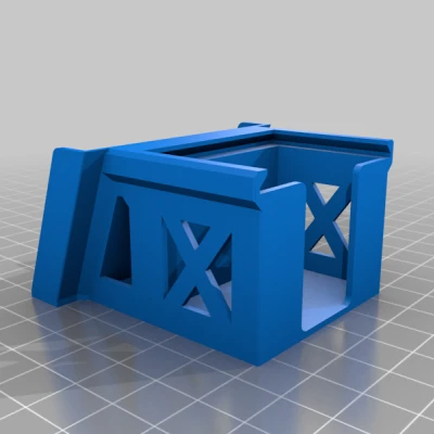 Khay Thẻ Thưởng Kèm Kho Lưu Trữ Cột Mốc cho Terraforming Mars Dice Game