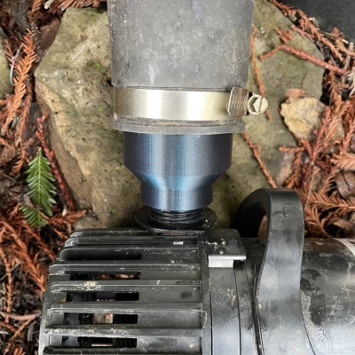 Khớp nối chuyển đổi cho máy bơm ao (Nối ren NPT 1" với khớp trượt PVC 2")