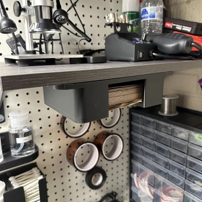 Hộp Đựng Khăn Giấy Gắn Dưới Bàn