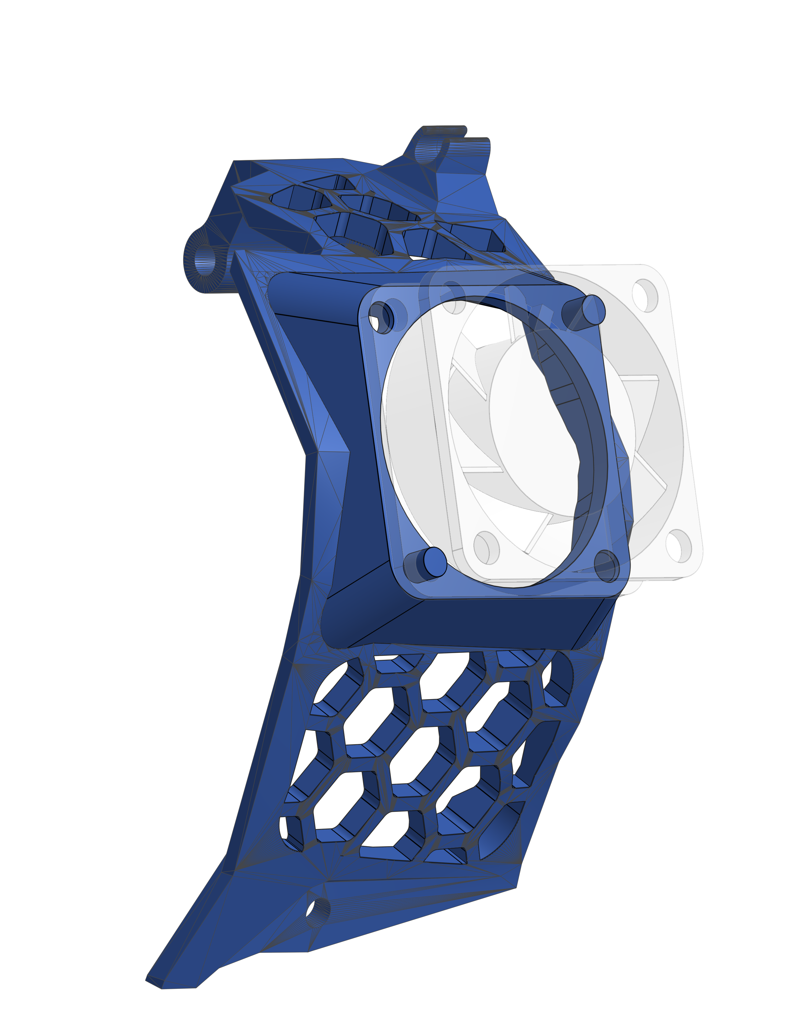 Cửa tản nhiệt Stealthburner có quạt 3010, 2 phiên bản