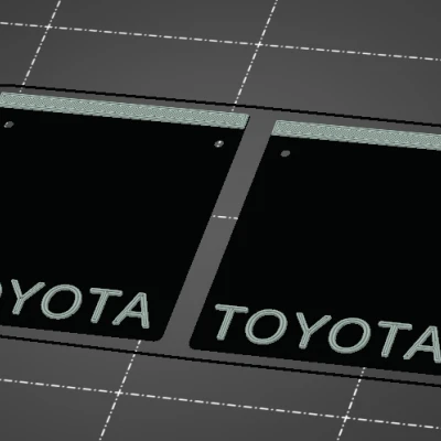 Chắn bùn Toyota Landcruiser Bamboo 3Dsets