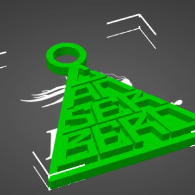 Móc Khóa Logo Rapper Cancerbero