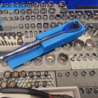 Giá đỡ cờ lê Husky 3/8 Gridfinity 1x5