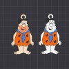 Móc khóa / Mặt dây chuyền nhân vật hoạt hình Fred Flintstone - Thumbnail 1