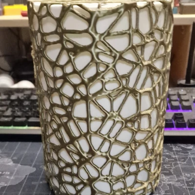 Mẫu Đèn Voronoi DIY với LED