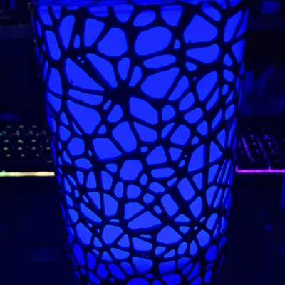 Mẫu Đèn Voronoi DIY với LED