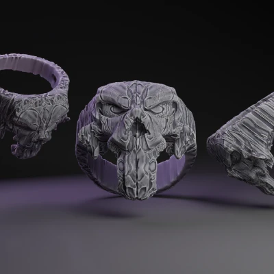 Nhẫn Đầu Lâu Tà Ác