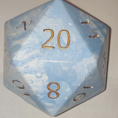 Hộp đựng xúc xắc D&D (D20 Khổng Lồ)