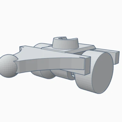 Mô Hình Xe Sơ Mi Rơ Moóc Mini