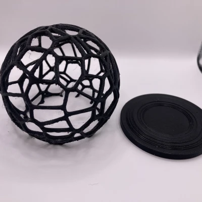 Quả Cầu Tuyết Voronoi Có Thể Tùy Chỉnh