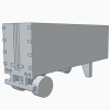Mô Hình Mini Xe Moóc Chở Hàng Lạnh 28 Foot - Thumbnail 2