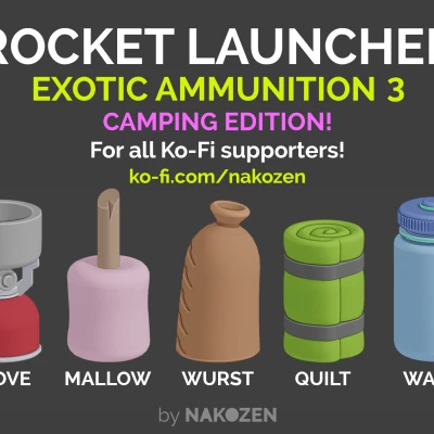 Súng Phóng Tên Lửa Đồ Chơi | In-in-Place