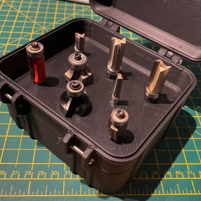 Hộp Đựng Mũi Doa (Router Bit) 1/4" & 1/2" Siêu Bền