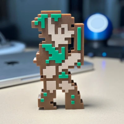 Figurine Link từ Zelda II: Cuộc Phiêu Lưu của Link (NES)