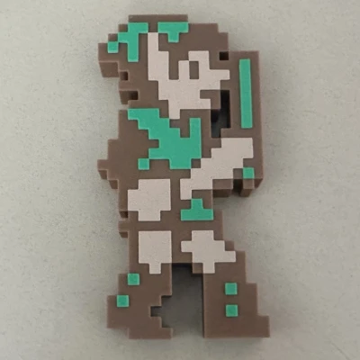 Figurine Link từ Zelda II: Cuộc Phiêu Lưu của Link (NES)