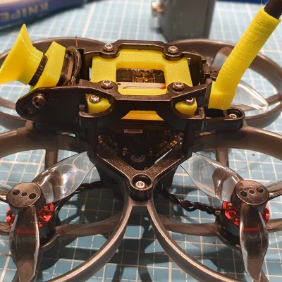 Adaption Walksnail Mini 1s trên khung Mobula 8