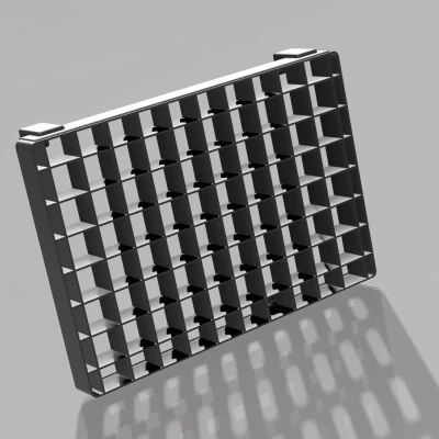 Tản Sáng Lưới Tổ Ong + Rãnh Cho Lọc Màu/Softbox Đèn Video