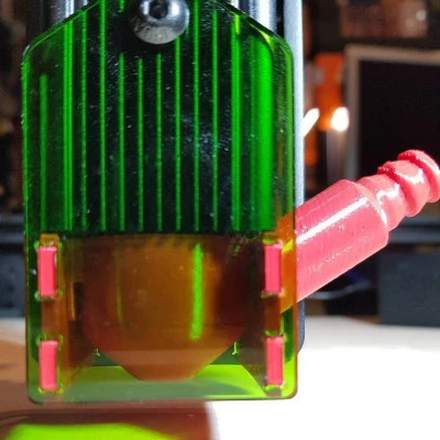 Atomstack A5: Đế giữ ống gió, hỗ trợ ống và dụng cụ