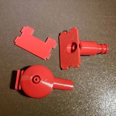 Atomstack A5: Đế giữ ống gió, hỗ trợ ống và dụng cụ