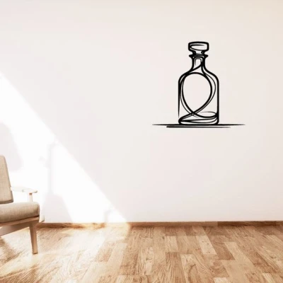 Bình rượu Whiskey / Trang trí tường