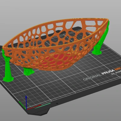 Tô Voronoi - Tô trang trí độc đáo