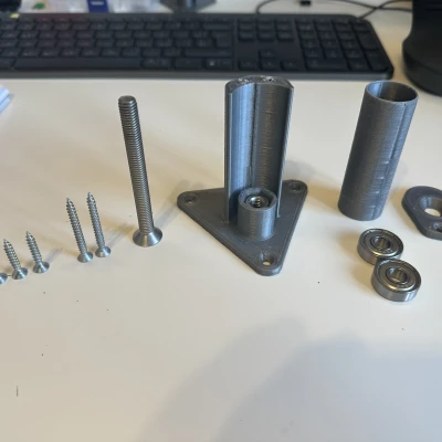 Giá đỡ cuộn dây in 3D gắn bên hông có vòng bi