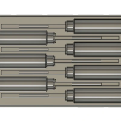 Khay Tua Vít Lục Giác Gridfinity