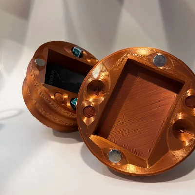 Hộp Đựng Bài Sensei's Divining Top 100 Đóng Bằng Nam Châm