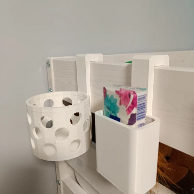 Hộp đựng khăn giấy cho thanh giường tầng