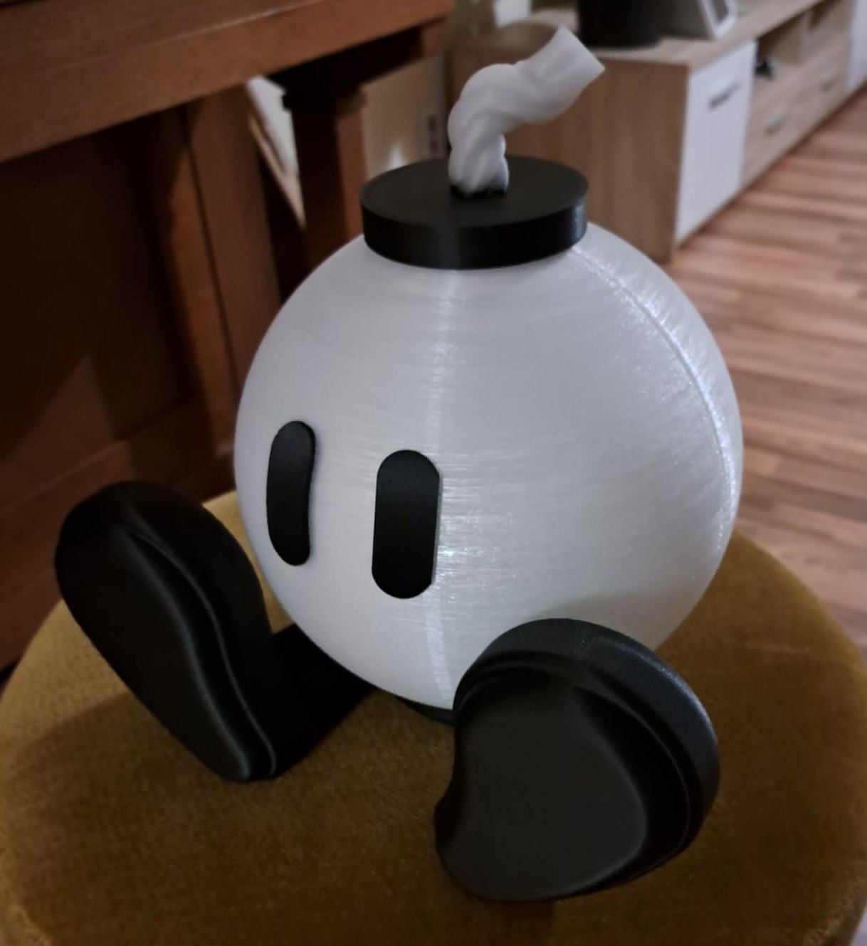 ĐÈN LED HÌNH QUẢ BOM - IN DỄ