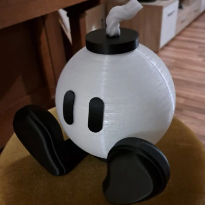 ĐÈN LED HÌNH QUẢ BOM - IN DỄ