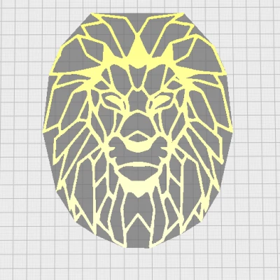 Sư tử treo tường