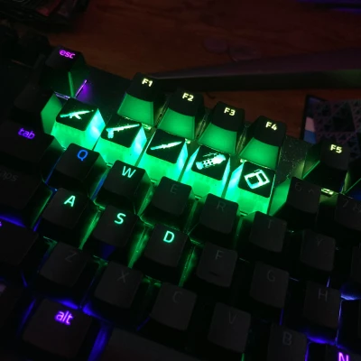 Keycap Chọn Vũ Khí Counter Strike (Thay Thế Keycap Bàn Phím)