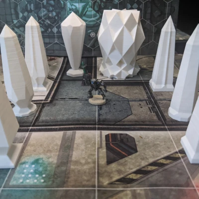 Bộ Địa Hình Tượng Tháp Obelisk