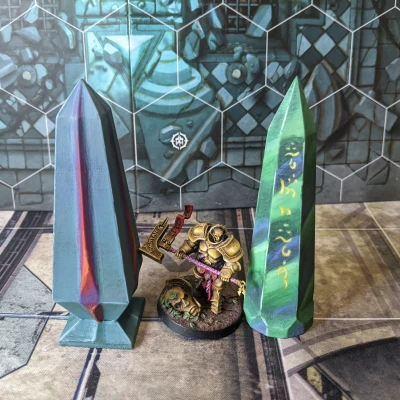 Bộ Địa Hình Tượng Tháp Obelisk