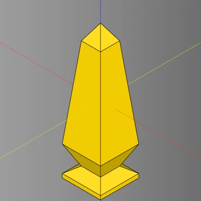 Bộ Địa Hình Tượng Tháp Obelisk