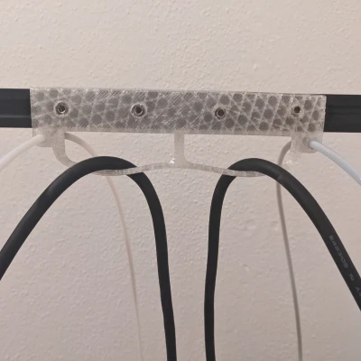 Bộ quản lý cáp và dẫn hướng dây tóc cho máy in dual extruder