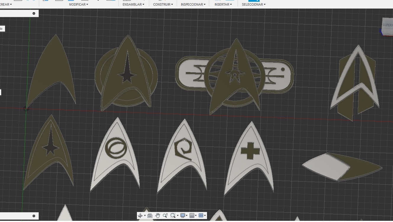 Huy Hiệu Star Trek Delta (phiên bản Star Trek)