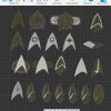 Huy Hiệu Star Trek Delta (phiên bản Star Trek) - Thumbnail 4