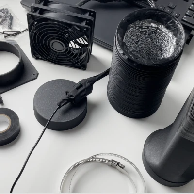 Ống Dẫn Khí Ra Ngoài Cho Lồng Máy Original Prusa (Quạt 120mm)